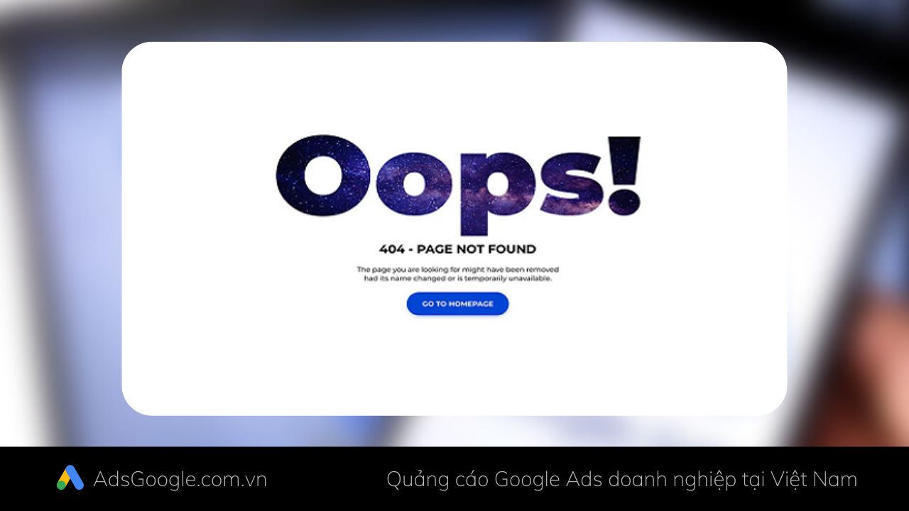 Một trong những nguyên nhân gây lỗi 404 do trang không chuyển hướng URL đã bị xóa hay đã thay đổi